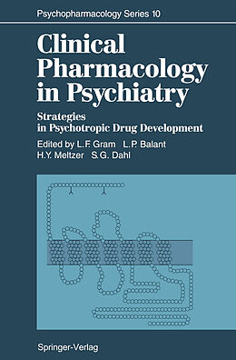 Couverture cartonnée Clinical Pharmacology in Psychiatry de 