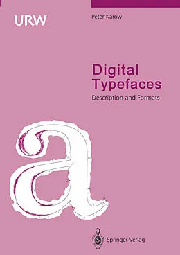 E-Book (pdf) Digital Typefaces von Peter Karow