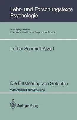 E-Book (pdf) Die Entstehung von Gefühlen von Lothar Schmidt-Atzert