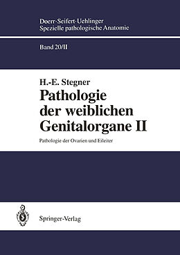 Kartonierter Einband Pathologie der weiblichen Genitalorgane II von H.-E. Stegner