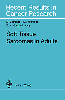 Kartonierter Einband Soft Tissue Sarcomas in Adults von 
