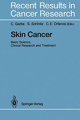 Kartonierter Einband Skin Cancer: Basic Science, Clinical Research and Treatment von 