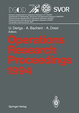 eBook (pdf) Operations Research Proceedings 1994 de 