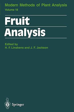 Couverture cartonnée Fruit Analysis de 