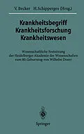 E-Book (pdf) Krankheitsbegriff Krankheitsforschung Krankheitswesen von 