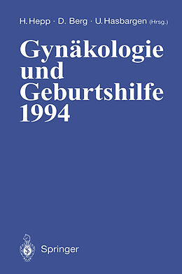 Kartonierter Einband Gynäkologie und Geburtshilfe 1994 von 