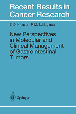 Kartonierter Einband New Perspectives in Molecular and Clinical Management of Gastrointestinal Tumors von 