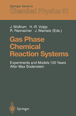 Kartonierter Einband Gas Phase Chemical Reaction Systems von 