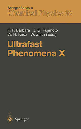 Kartonierter Einband Ultrafast Phenomena X von 