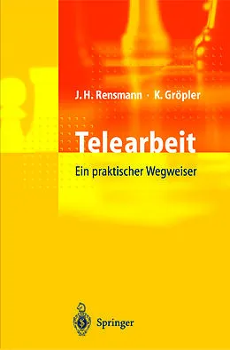 E-Book (pdf) Telearbeit von Jörg Hubert Rensmann, Klaus Gröpler