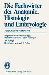 E-Book (pdf) Die Fachwörter der Anatomie, Histologie und Embryologie von 