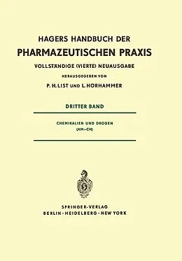 E-Book (pdf) Chemikalien und Drogen (Am  Ch) von P. H. List, L. Hörhammer