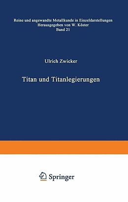 E-Book (pdf) Titan und Titanlegierungen von U. Zwicker