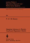 E-Book (pdf) Statistical Inference in Random Coefficient Regression Models von P. A. V. B. Swamy
