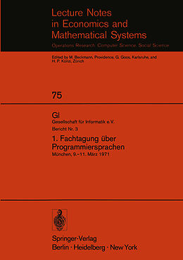 E-Book (pdf) 1. Fachtagung über Programmiersprachen von 