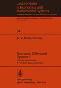 E-Book (pdf) Stochastic Differential Systems I von A. V. Balakrishnan