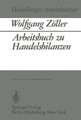 E-Book (pdf) Arbeitsbuch zu Handelsbilanzen von W. Zöller