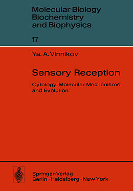 Couverture cartonnée Sensory Reception de Y. A. Vinnikov