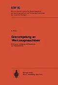 E-Book (pdf) Grenzregelung an Werkzeugmaschinen von K. Maier