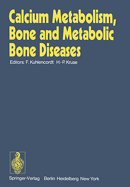 Kartonierter Einband Calcium Metabolism, Bone and Metabolic Bone Diseases von 