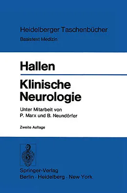 E-Book (pdf) Klinische Neurologie von O. Hallen
