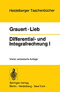 E-Book (pdf) Differential- und Integralrechnung I von Hans Grauert, Ingo Lieb