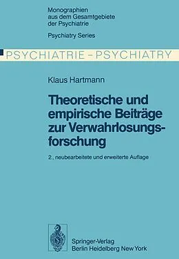 E-Book (pdf) Theoretische und empirische Beiträge zur Verwahrlosungsforschung von K. Hartmann