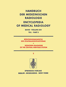 Kartonierter Einband Röntgendiagnostik des Zentralnervensystems Teil 2 / Roentgen Diagnosis of the Central Nervous System Part 2 von H.-F. Brandenburg, G. Christi, E. Deutsch