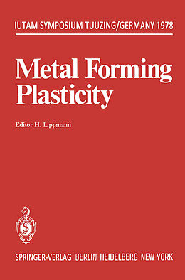 Couverture cartonnée Metal Forming Plasticity de 