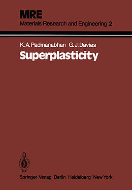 eBook (pdf) Superplasticity de K Anantha Padmanabhan, G. J. Davies