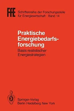 E-Book (pdf) Praktische Energiebedarfsforschung von Helmut Schaefer