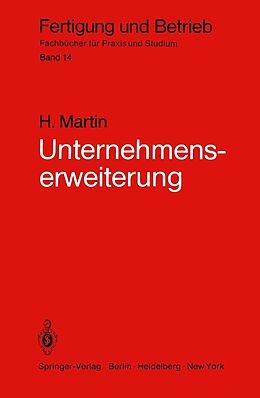 E-Book (pdf) Unternehmenserweiterung von Heinrich Martin