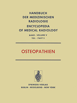 Kartonierter Einband Osteopathien von S. Bosnjakovic-Büscher, L. Diethelm, H.H. Ellegast