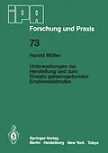E-Book (pdf) Untersuchungen zur Herstellung und zum Einsatz galvanogeformter Erodierelektroden von H. Müller