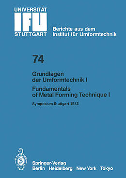 E-Book (pdf) Grundlagen der Umformtechnik  Stand und Entwicklungstrends / Fundamentals of Metal Forming Technique-State and Trends von K. Lange