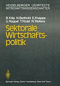 E-Book (pdf) Sektorale Wirtschaftspolitik von B. Külp, N. Berthold, E. Knappe