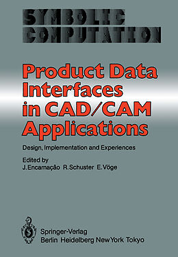 Couverture cartonnée Product Data Interfaces in CAD/CAM Applications de 