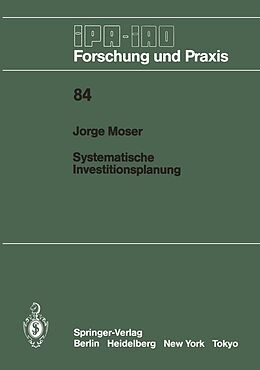 E-Book (pdf) Systematische Investitionsplanung von Jorge Moser