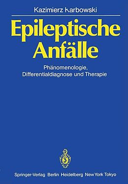 E-Book (pdf) Epileptische Anfälle von Kazimierz Karbowski
