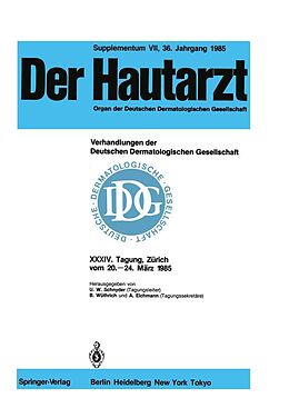 E-Book (pdf) Verhandlungen der Deutschen Dermatologischen Gesellschaft von 