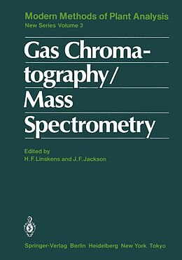 Couverture cartonnée Gas Chromatography/Mass Spectrometry de 