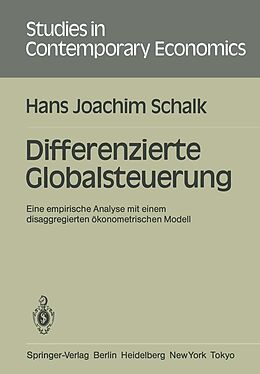 E-Book (pdf) Differenzierte Globalsteuerung von Hans J. Schalk