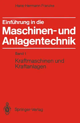 E-Book (pdf) Einführung in die Maschinen- und Anlagentechnik von Hans-Hermann Franzke