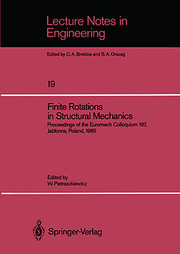 eBook (pdf) Finite Rotations in Structural Mechanics de 