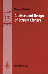 E-Book (pdf) Analysis and Design of Stream Ciphers von Rainer A. Rueppel