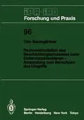 E-Book (pdf) Rechnersimulation des Beschichtungsprozesses beim  Elektrotauchlackieren Anwendung zum Berechnen des Umgriffs von Otto Baumgärtner