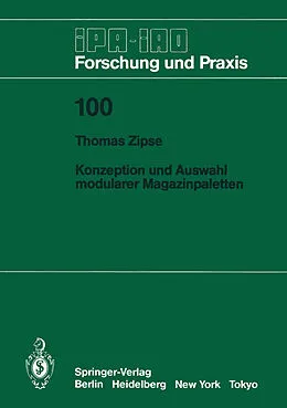 E-Book (pdf) Konzeption und Auswahl modularer Magazinpaletten von Thomas Zipse