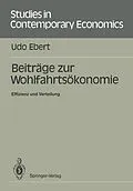 E-Book (pdf) Beiträge zur Wohlfahrtsökonomie von Udo Ebert