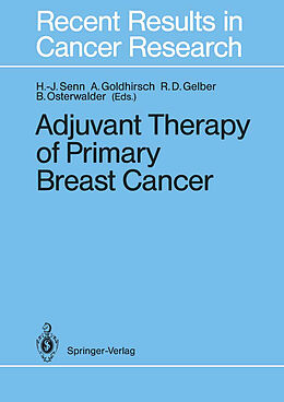 E-Book (pdf) Adjuvant Therapy of Primary Breast Cancer von 