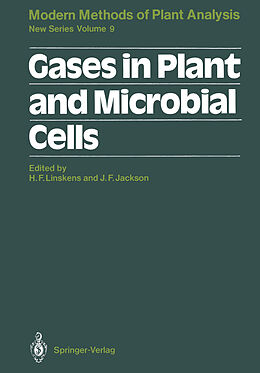 Couverture cartonnée Gases in Plant and Microbial Cells de 